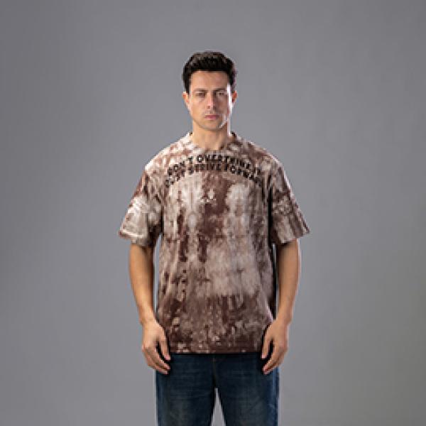 Tie-Dye Printed T-Shirt – Oversized Fit