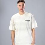 Oversized Printed & Washed T-Shirt